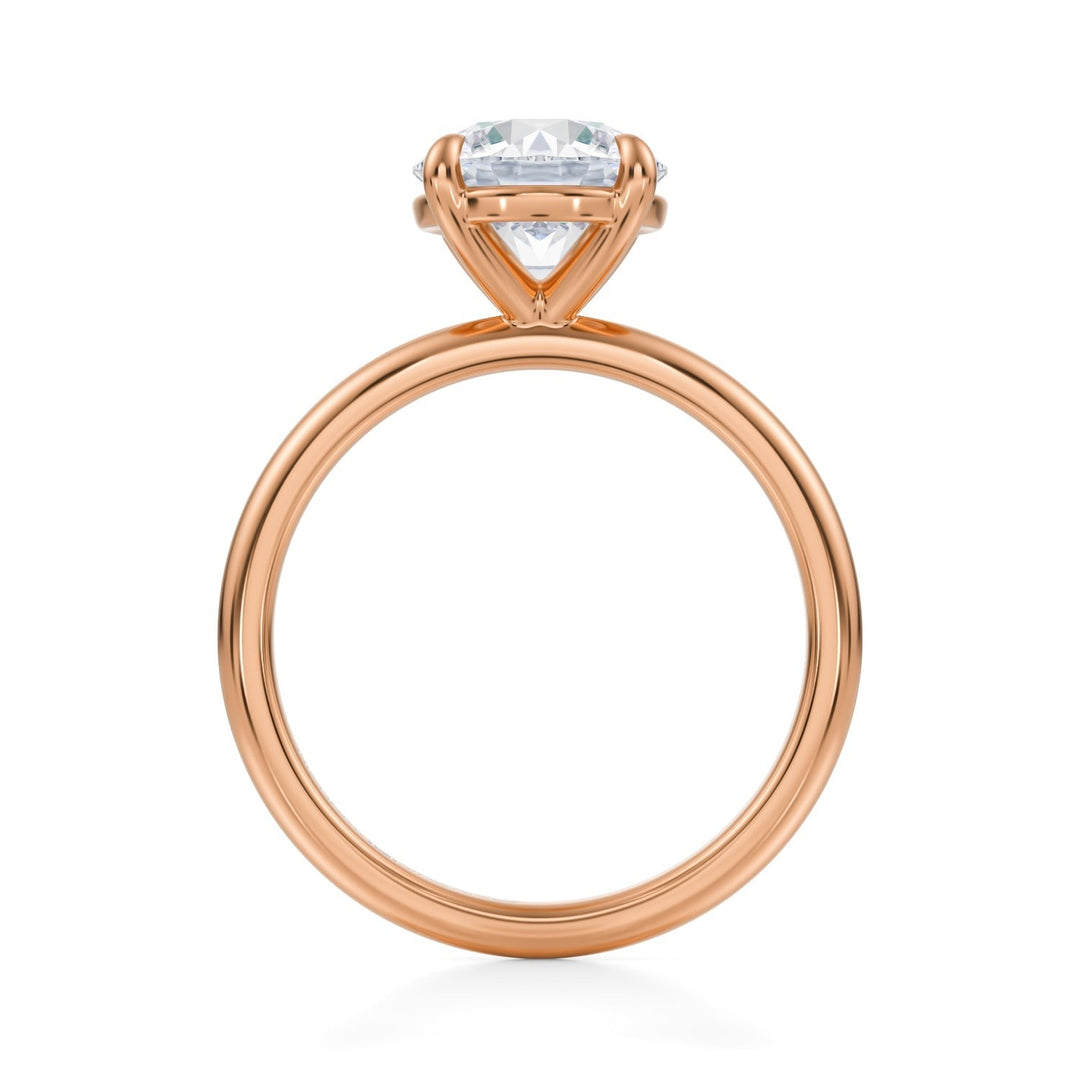 Round Martini Basket Solitaire Ring (1.00-1.15 Carat F-VS2)