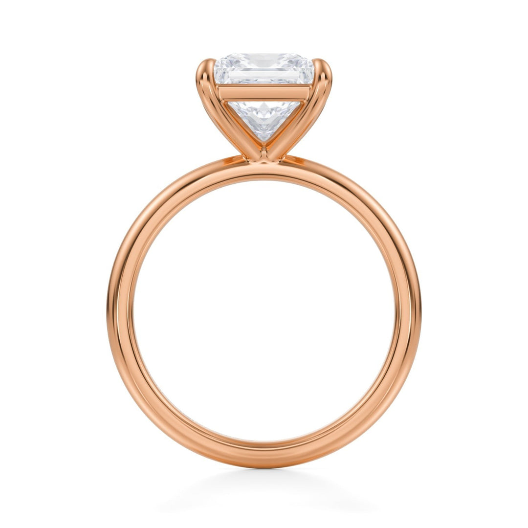 Princess Martini Basket Solitaire Ring (1.00-1.15 Carat F-VS2)