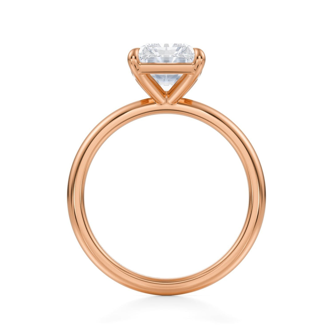 Radiant Martini Basket Solitaire Ring (1.00-1.15 Carat F-VS2)