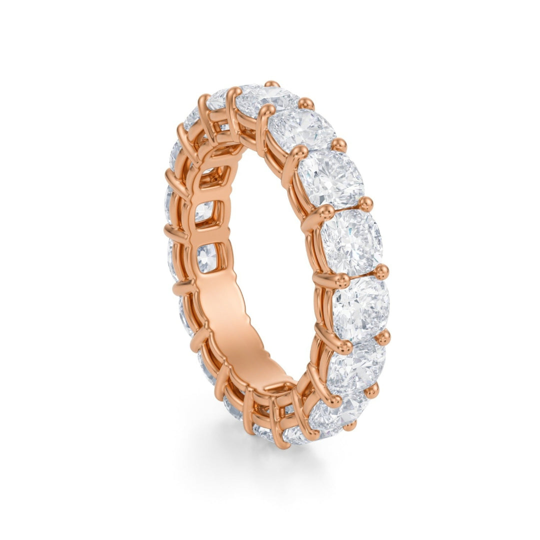 Cushion Eternity Band