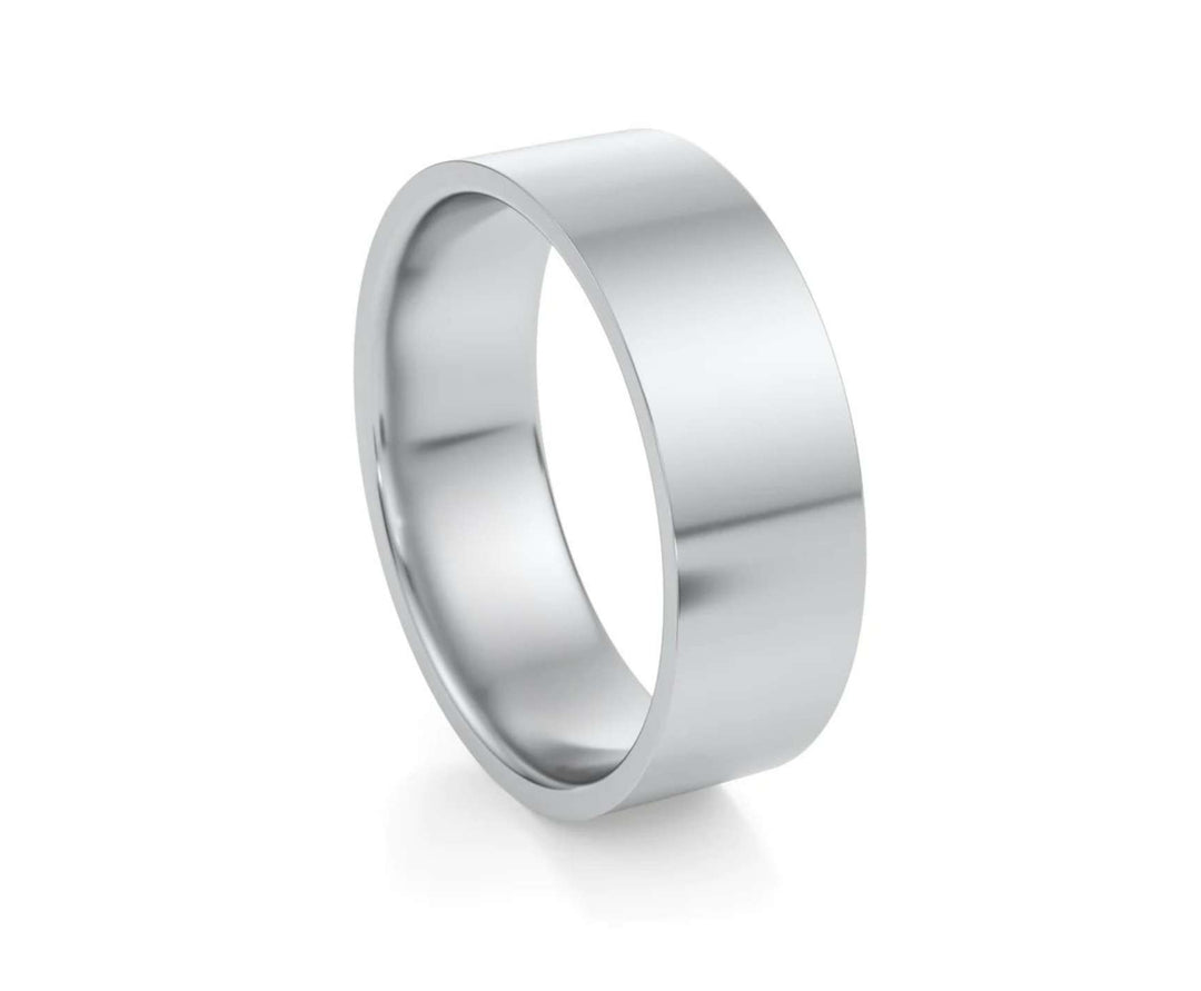 Flat Wedding Ring