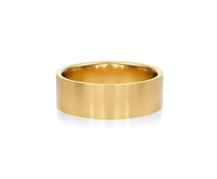 Flat Wedding Ring