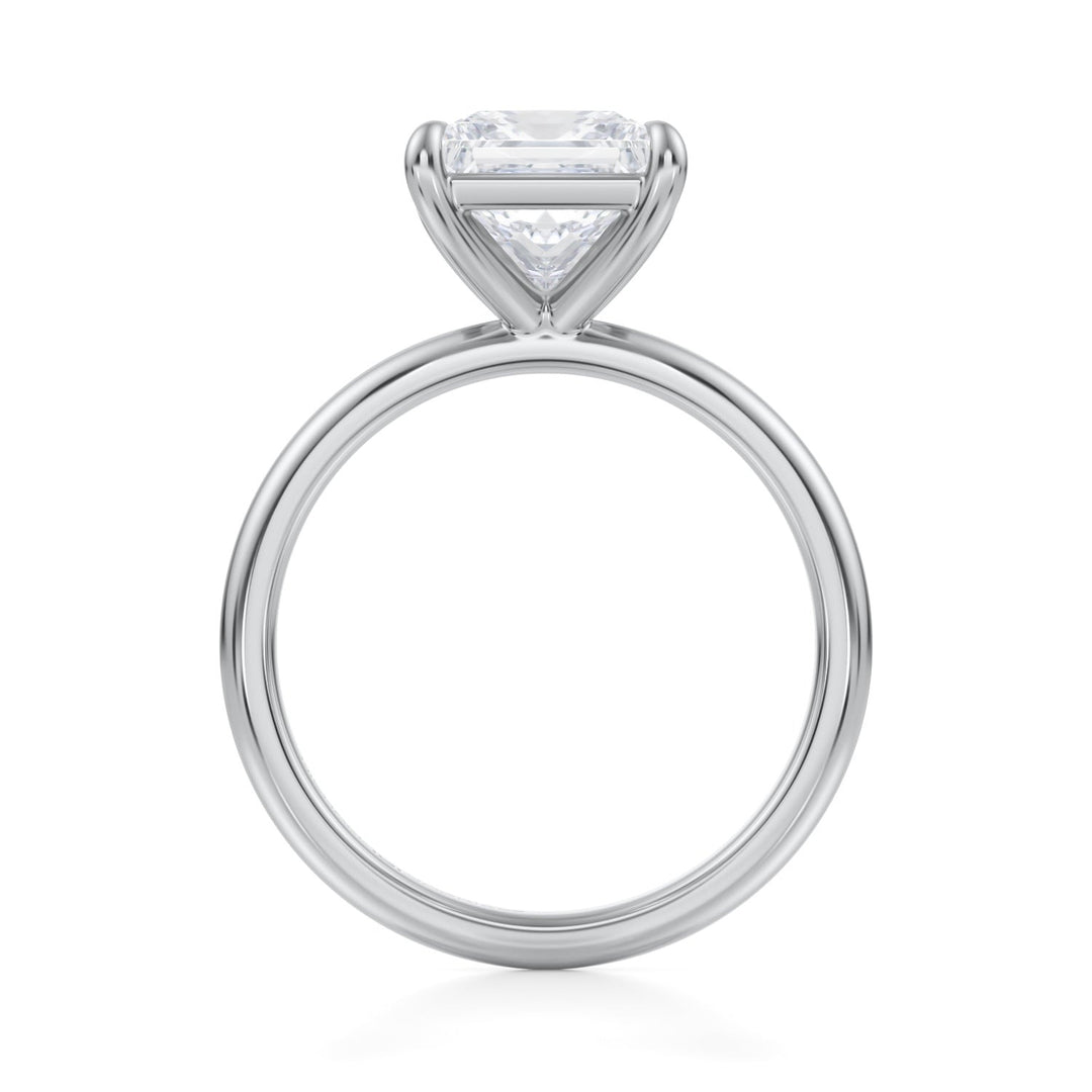 Princess Martini Basket Solitaire Ring (1.00-1.15 Carat F-VS2)