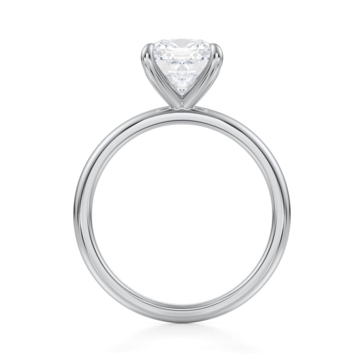 Cushion Classic Solitaire Ring (1.00-1.15 Carat F-VS2)