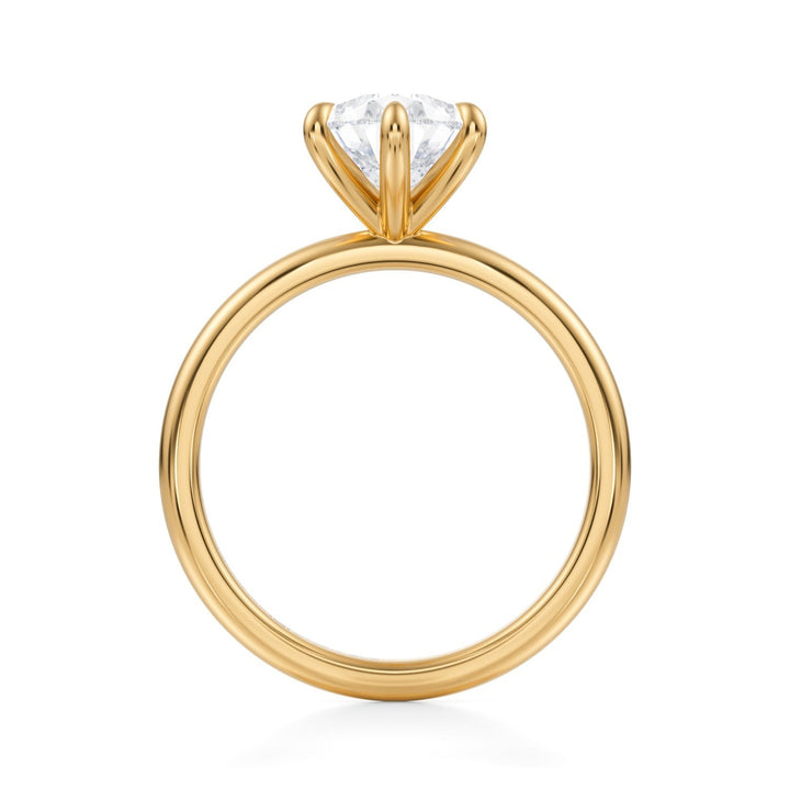 Pear Classic Solitaire Ring (1.00-1.15 Carat F-VS2)