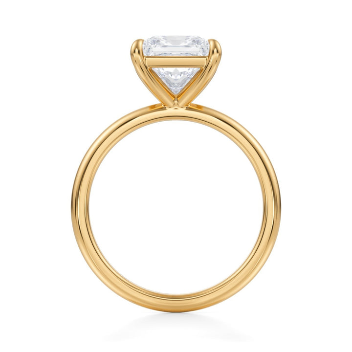 Princess Martini Basket Solitaire Ring (1.00-1.15 Carat F-VS2)