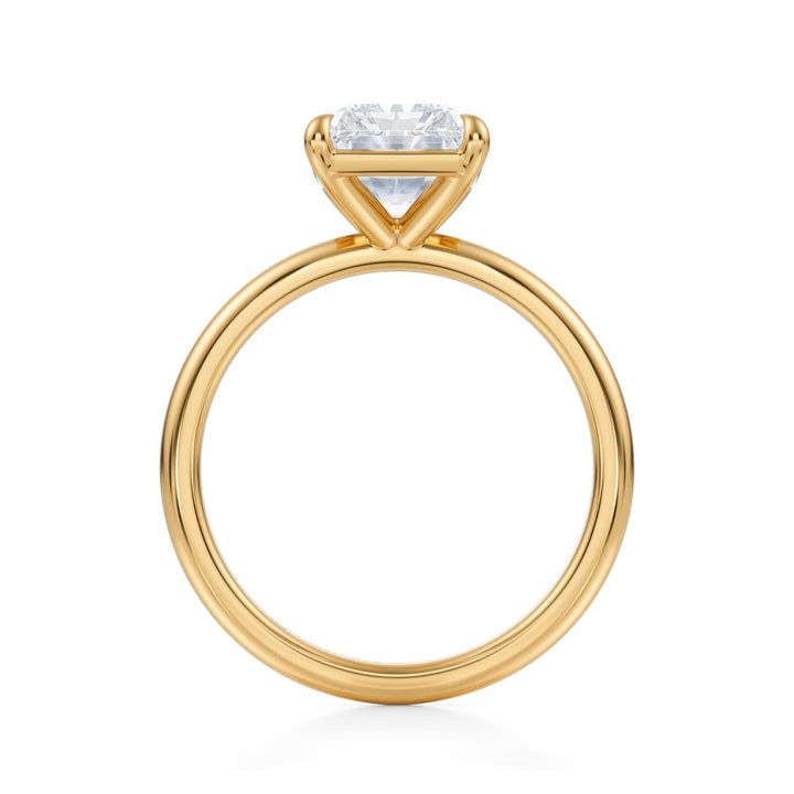 Radiant Martini Basket Solitaire Ring (1.00-1.15 Carat F-VS2)