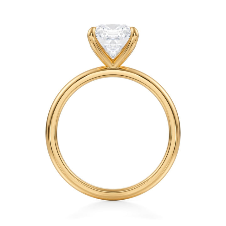 Cushion Classic Solitaire Ring (1.00-1.15 Carat F-VS2)