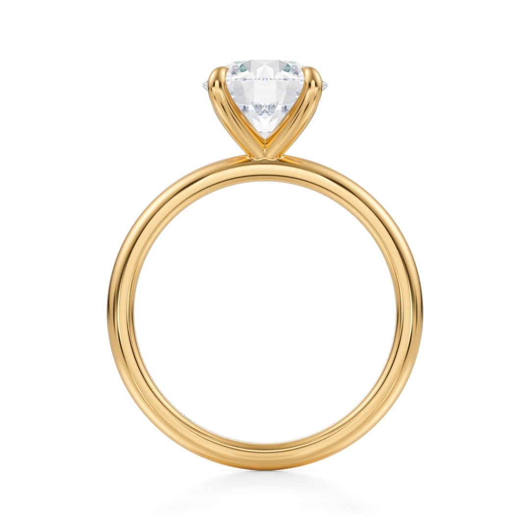 Round Classic Solitaire Ring (1.00-1.15 Carat F-VS2)