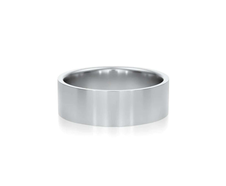 Flat Wedding Ring